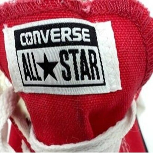 Unisex Converse Chuck Taylor All Star Low TopRed Size 5 #39 - Picture 8 of 9